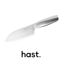 Load image into Gallery viewer, Hast Selection 6.3 Inch Japanese Carbon Steel Santoku Knife
