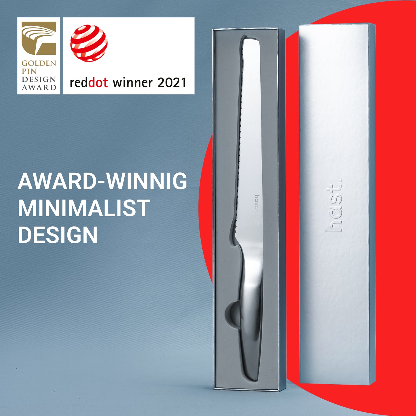 Hast Selection Series Design Bread Knife