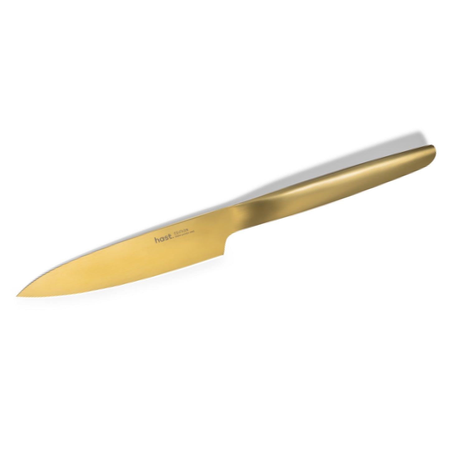 Hast Edition Series 4P Knife Set with Honing Rod-Titanium Gold