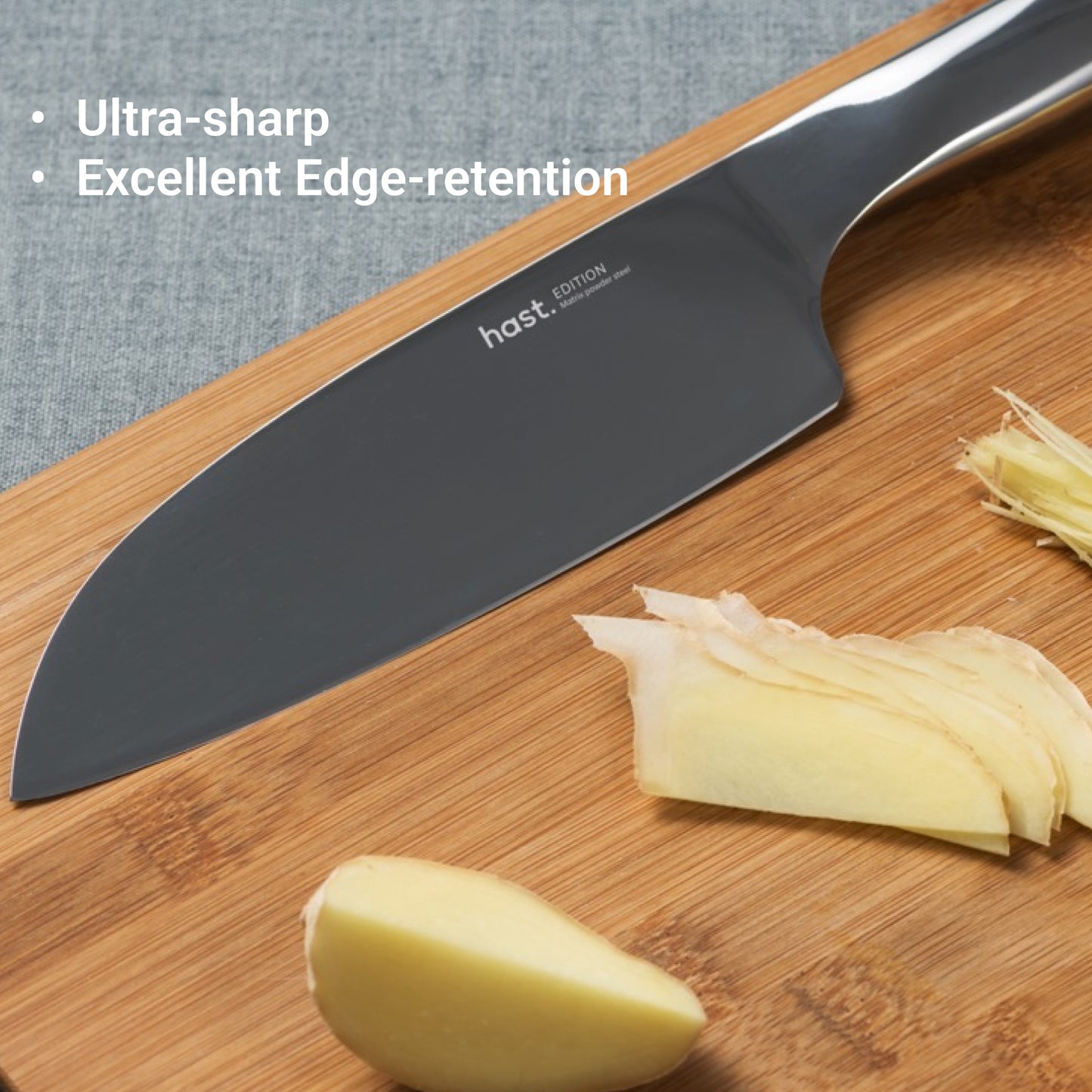 Hast Edition Series Japanese Santoku Knife