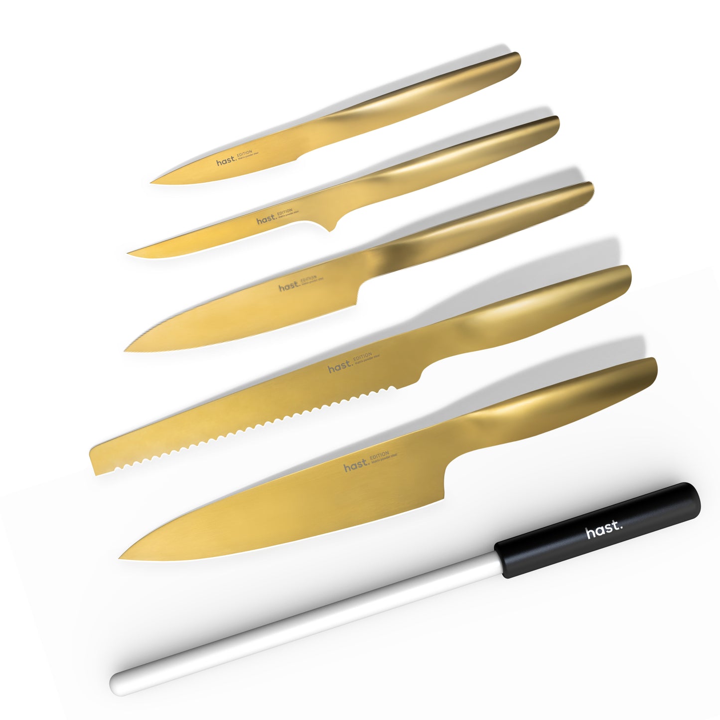 Edition Series 7P Minimalist Design Knife Set by Hast