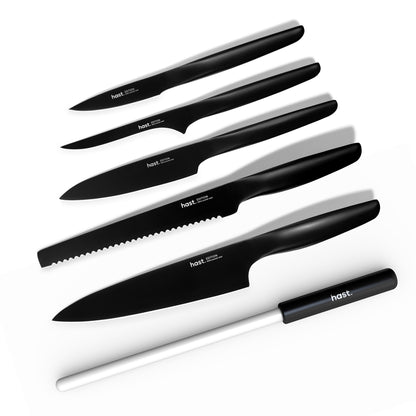 Edition Series 7P Minimalist Design Knife Set by Hast