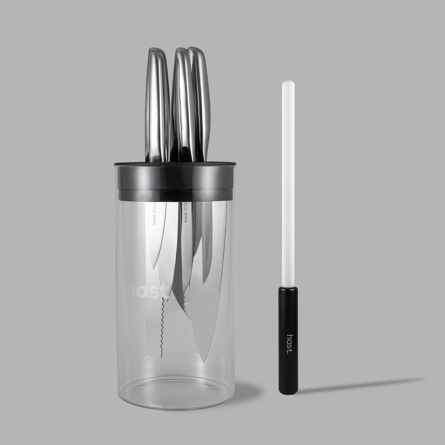 Edition Series 7P Minimalist Design Knife Set by Hast