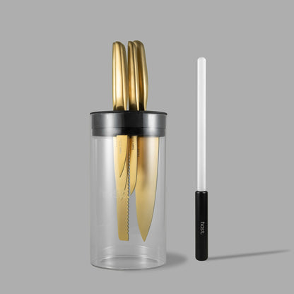 Edition Series 7P Minimalist Design Knife Set by Hast