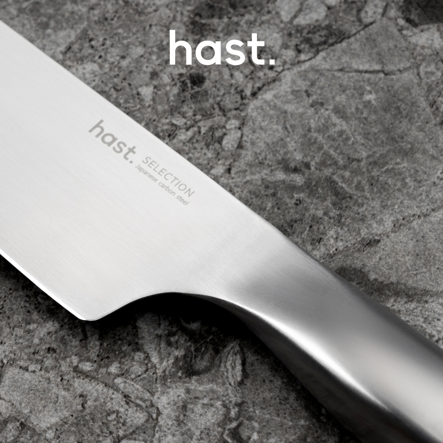 Hast Selection Series 8-inch Chef Knife, Japanese Carbon Steel