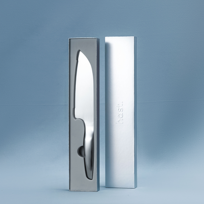 Hast Selection 6.3 Inch Japanese Carbon Steel Santoku Knife