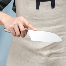 Load image into Gallery viewer, Hast Selection 6.3 Inch Japanese Carbon Steel Santoku Knife
